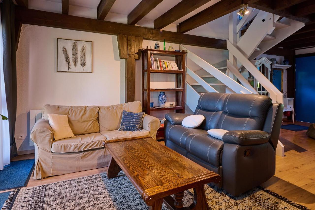 Ferienhaus Le Tonneau Bleu - Appt Avec Piscine Partagee Lembach